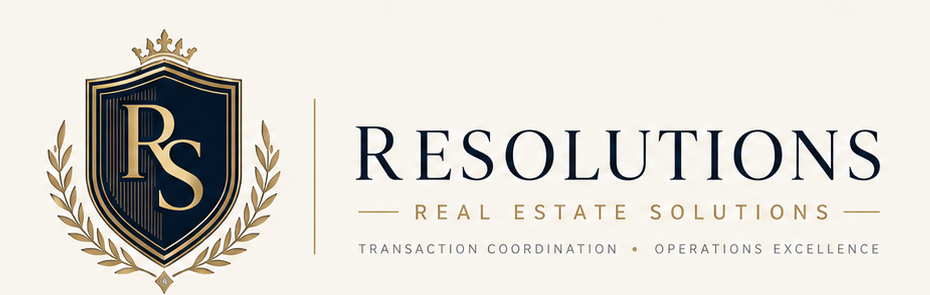 Resolutions — Real Estate Solutions